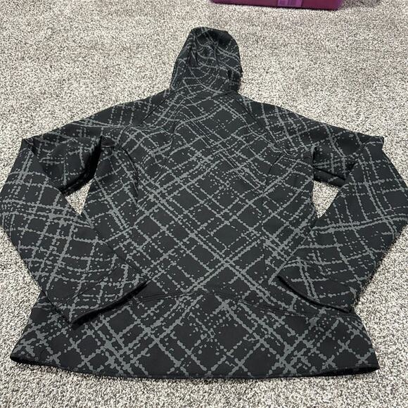 Columbia Women's Sweet Slope Softshell Jacket Full Zip Hoodie Black Gray, Medium - Picture 2 of 9